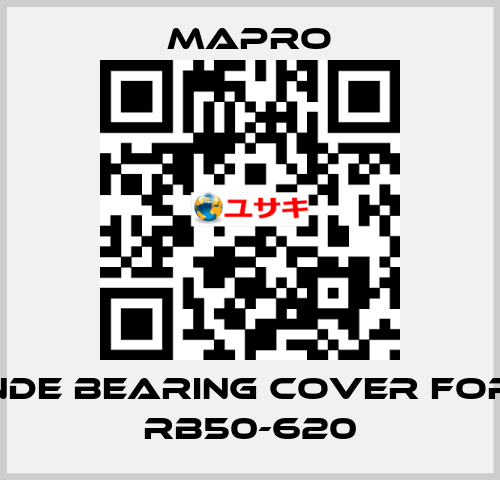 NDE bearing cover for RB50-620 Mapro