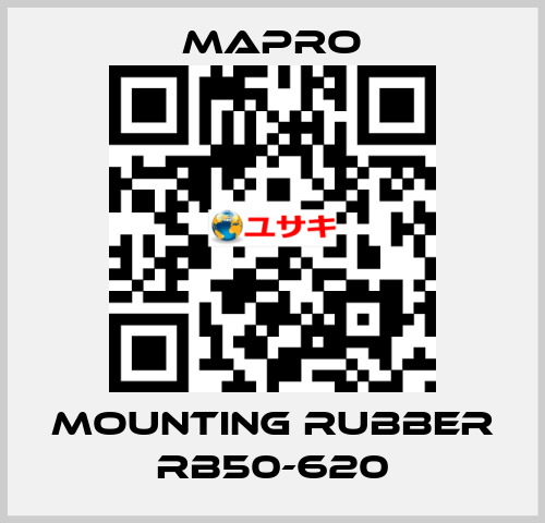 Mounting rubber RB50-620 Mapro