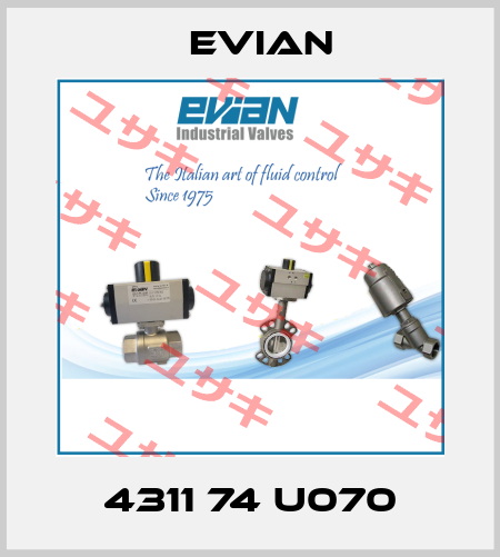 4311 74 U070 Evian