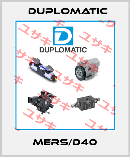 MERS/D40 Duplomatic