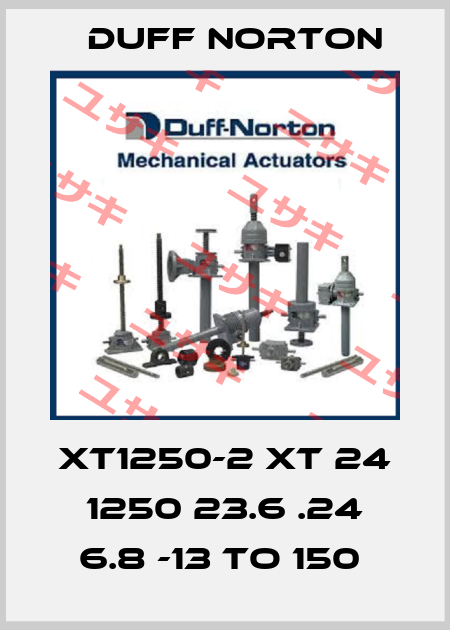 XT1250-2 XT 24 1250 23.6 .24 6.8 -13 TO 150  Duff Norton