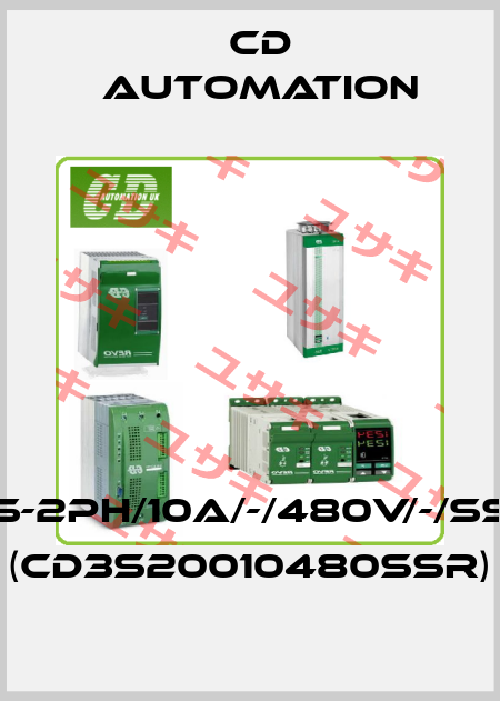CD3000S-2PH/10A/-/480V/-/SSR/ZC/NF (CD3S20010480SSR) CD AUTOMATION