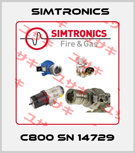 C800 SN 14729 Simtronics