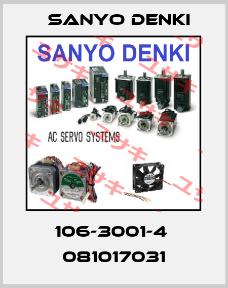 106-3001-4  081017031 Sanyo Denki