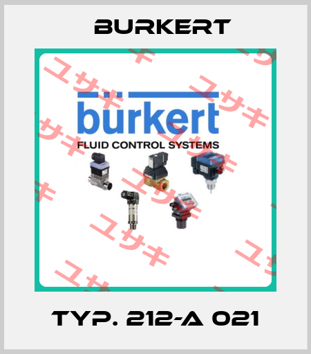 Typ. 212-A 021 Burkert