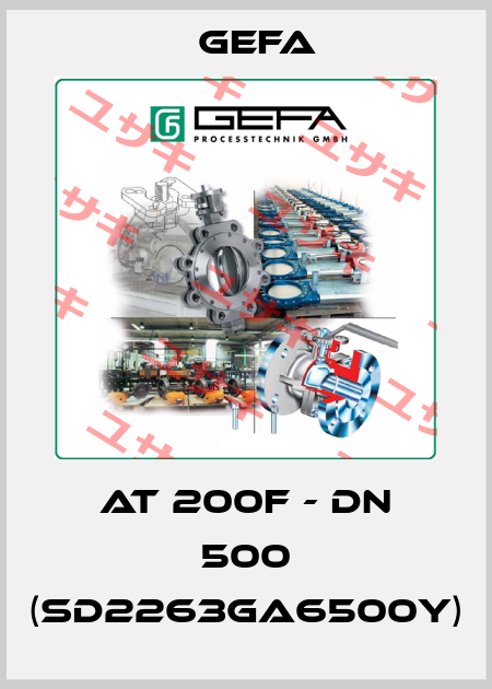 AT 200F - DN 500 (SD2263GA6500Y) Gefa