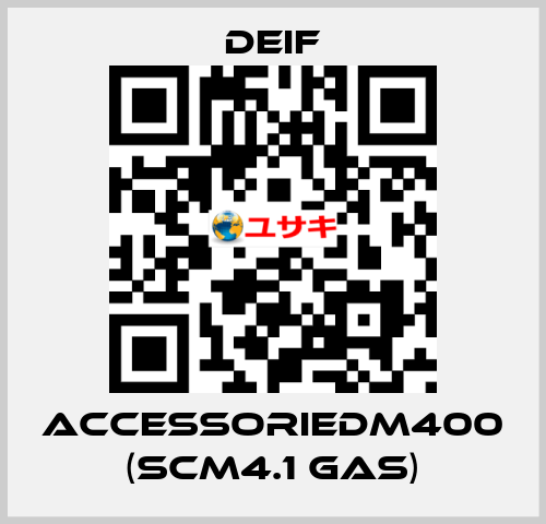 AccessorieDM400 (SCM4.1 GAS) Deif