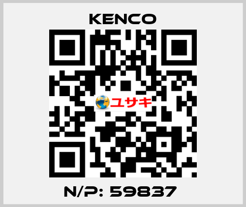 N/P: 59837  Kenco