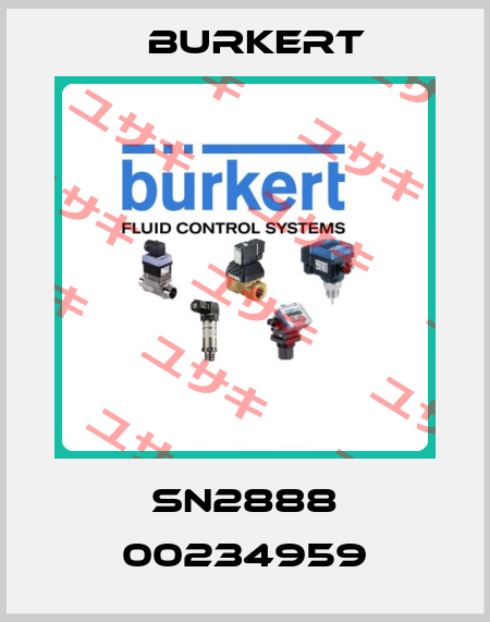 SN2888 00234959 Burkert
