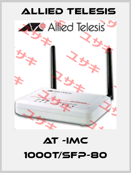 AT -IMC 1000T/SFP-80 Allied Telesis
