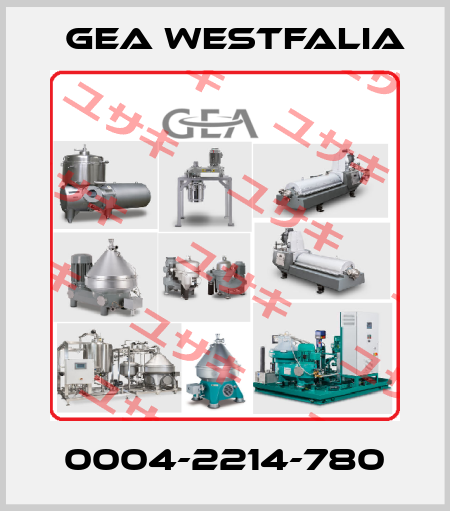 0004-2214-780 Gea Westfalia