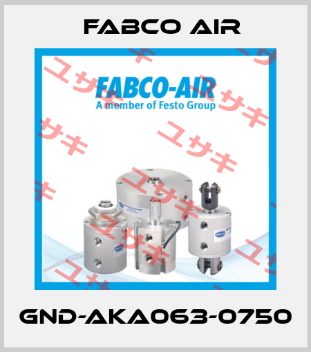 GND-AKA063-0750 Fabco Air