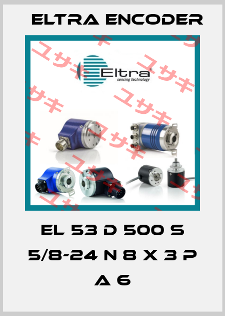 EL 53 D 500 S 5/8-24 N 8 X 3 P A 6 Eltra Encoder