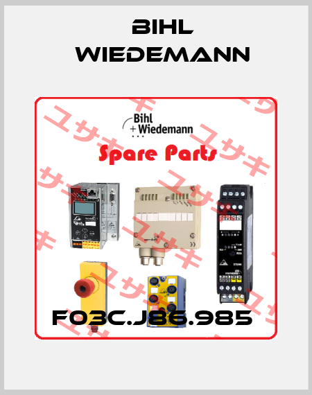 F03C.J86.985  Bihl Wiedemann