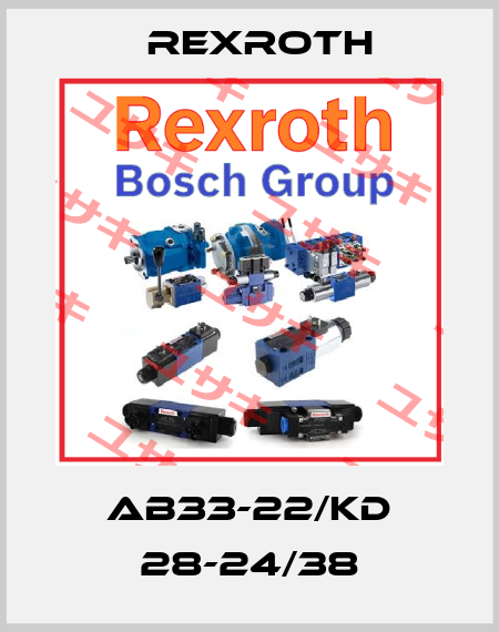 AB33-22/KD 28-24/38 Rexroth