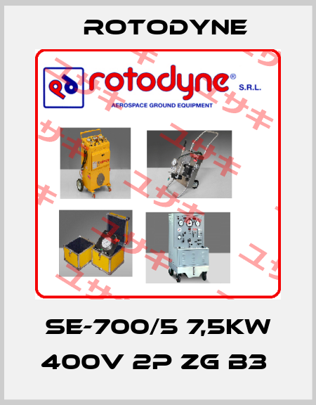 SE-700/5 7,5kW 400V 2p Zg B3  Rotodyne