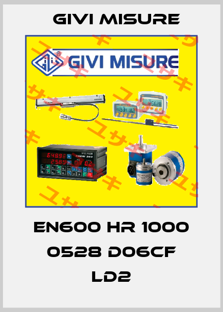 EN600 HR 1000 0528 D06CF LD2 Givi Misure