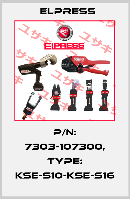 p/n: 7303-107300, Type: KSE-S10-KSE-S16 Elpress
