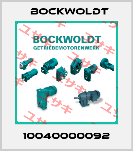 10040000092 Bockwoldt