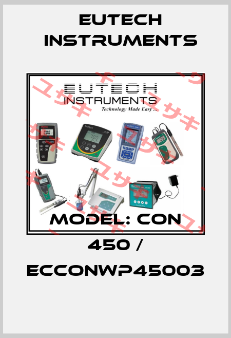 Model: CON 450 / ECCONWP45003 Eutech Instruments