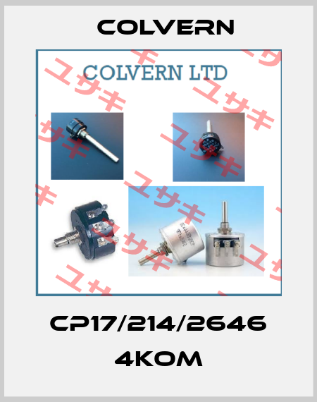 CP17/214/2646 4Kom Colvern