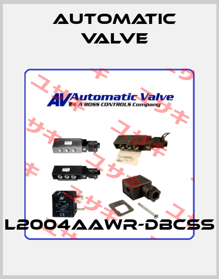 L2004AAWR-DBCSS Automatic Valve
