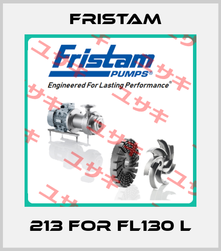 213 for FL130 L Fristam