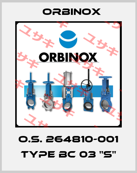 O.S. 264810-001 Type BC 03 "S" Orbinox