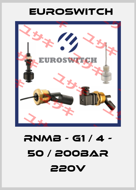 RNMB - G1 / 4 - 50 / 200bar 220V Euroswitch