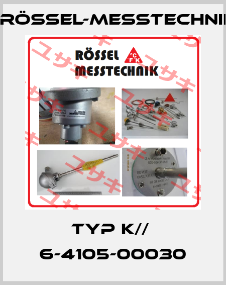 Typ K//  6-4105-00030 Rössel-Messtechnik