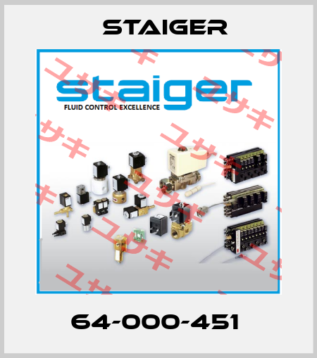  64-000-451  Staiger