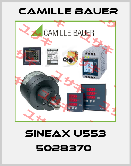 SINEAX U553 5028370  Camille Bauer