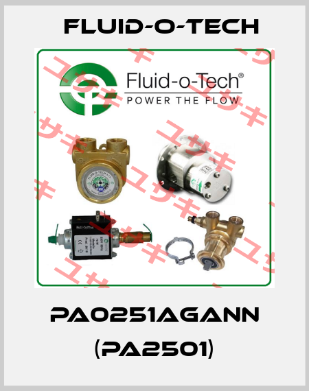 PA0251AGANN (PA2501) Fluid-O-Tech