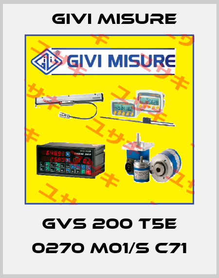 GVS 200 T5E 0270 M01/S C71 Givi Misure
