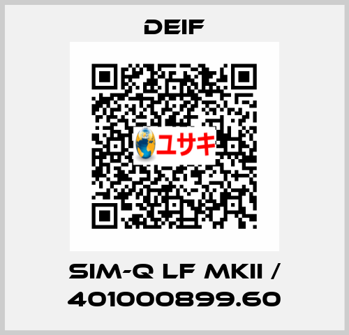 SIM-Q LF MKII / 401000899.60 Deif