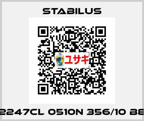 2247CL 0510N 356/10 B8 Stabilus