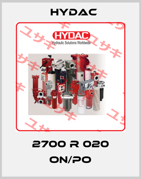  2700 R 020 ON/PO Hydac