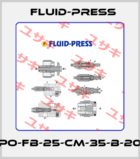 FPO-FB-25-CM-35-B-205 Fluid-Press