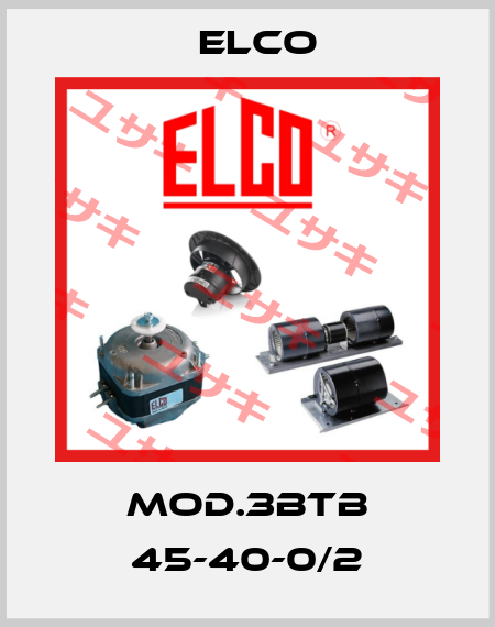 MOD.3BTB 45-40-0/2 Elco
