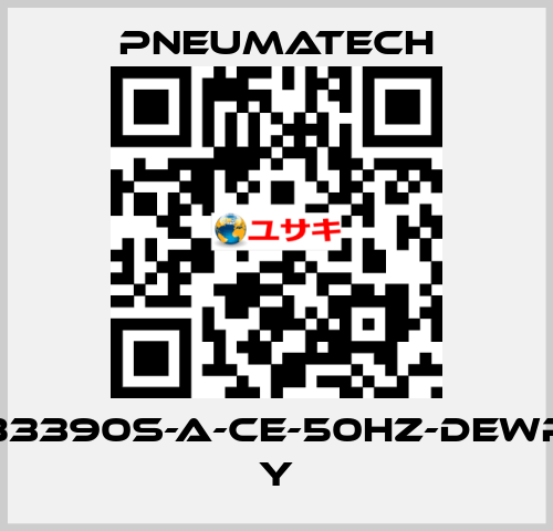 PB3390S-A-CE-50HZ-DEWPO Y Pneumatech