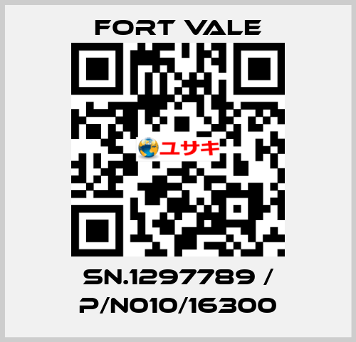 SN.1297789 / P/N010/16300 Fort Vale