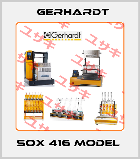 SOX 416 MODEL  Gerhardt