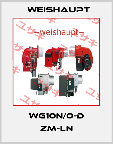 WG10N/0-D ZM-LN Weishaupt