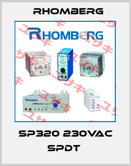 SP320 230VAC SPDT  Rhomberg