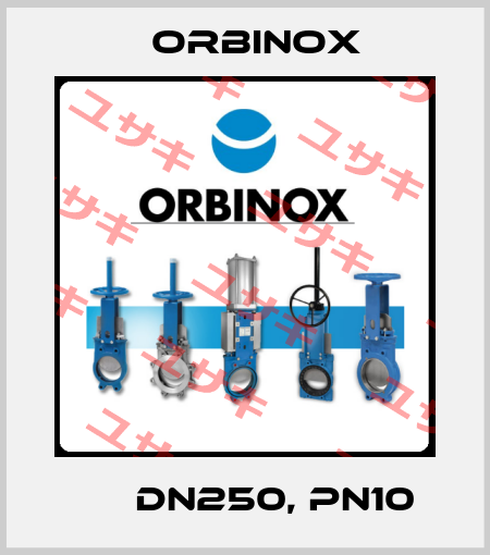 ЕХ DN250, PN10 Orbinox