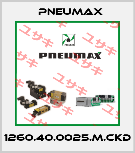 1260.40.0025.M.CKD Pneumax
