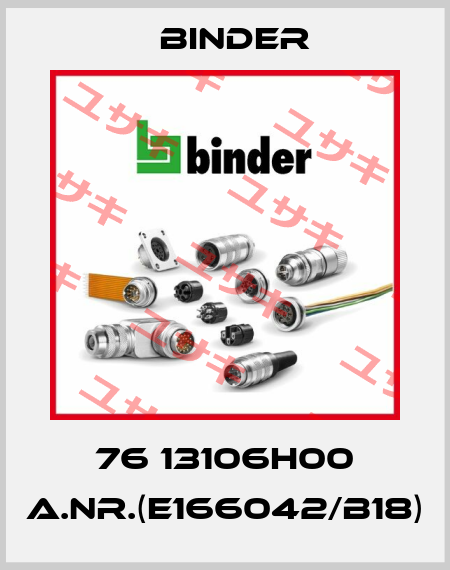 76 13106H00 A.NR.(E166042/B18) Binder