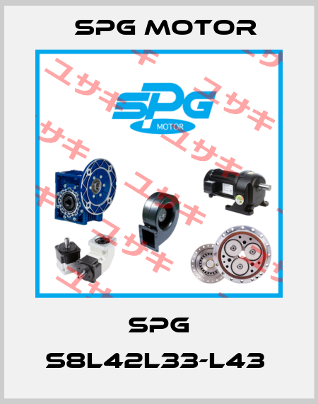 SPG S8L42L33-L43  Spg Motor