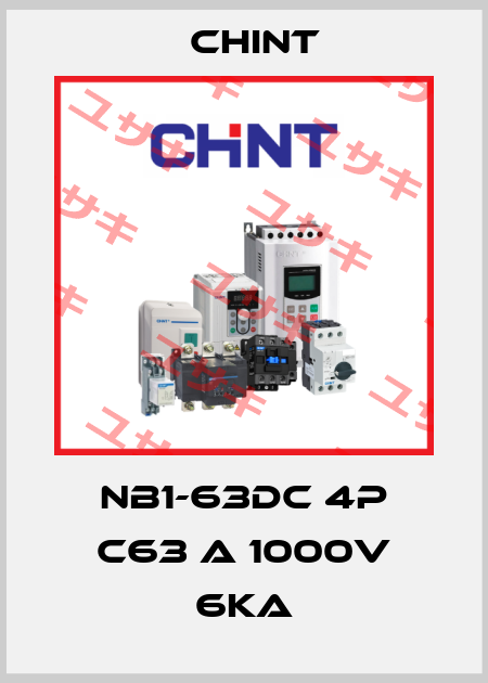 NB1-63DC 4P C63 A 1000V 6kA Chint