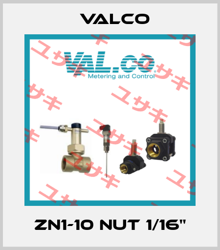 ZN1-10 Nut 1/16" Valco